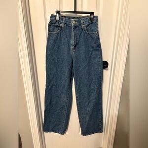 Levi’s High Waisted Straight Jeans size 25